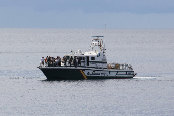 La Herradura rindió  un emotivo homenaje al Servicio Marítimo de la Guardia Civil
